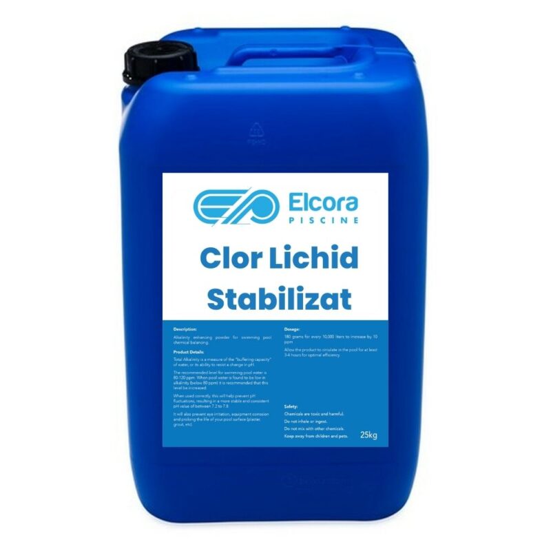 Clor Lichid Piscina Stabilizat