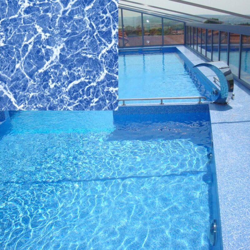 Liner piscina MARBLE BLUE 1.5mm - ELBEblue Line