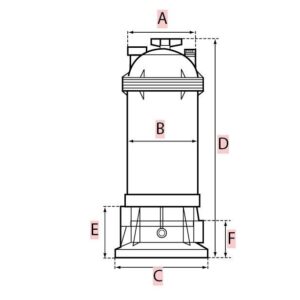 Filtru cartus Star Clear 5.7 mc/h