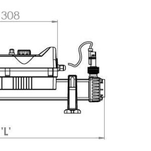 Incalzitor electric titan 15kW Flowline 2 - 400V