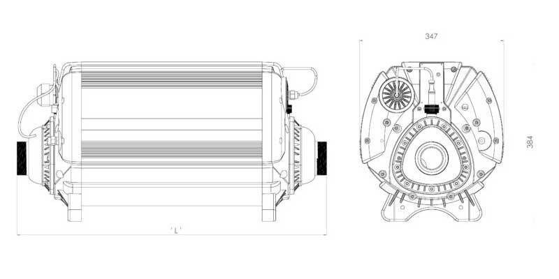 Incalzitor electric titan 18kW SFS Joey Digital