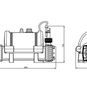 incalzitor electric titan 3kw nano spa 2