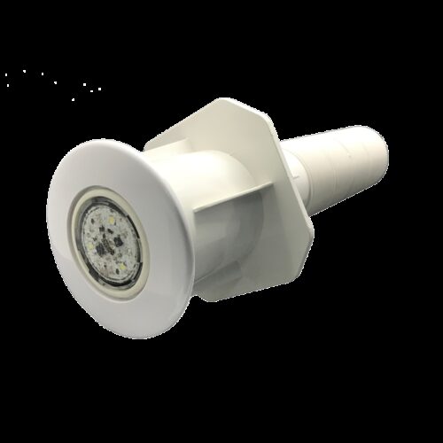 Mini-proiector LED alb, beton