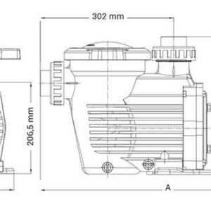 Pompa recirculare K-Flo 0.75 CP 400V IE3