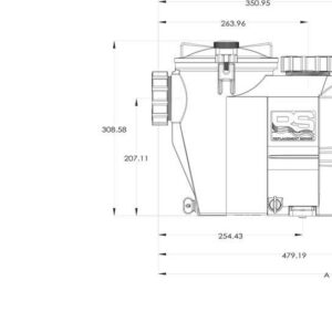 Pompa recirculare RS II DI 1.00 CP Hayward