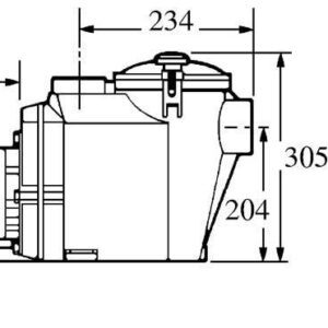 Pompa recirculare viteza variabila RS II VSTD 1.50 CP Hayward